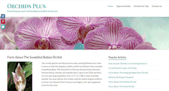 Desktop Screenshot of orchidsplus.com